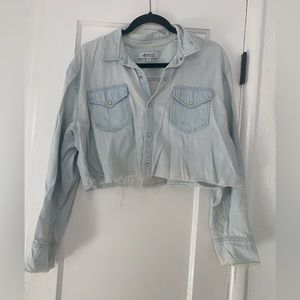 Denim top chambray